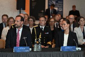 President Macron at The National Museum - Oslo