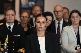 President Macron at The National Museum - Oslo