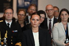 President Macron at The National Museum - Oslo