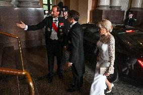 President Macron s Official Visit To Norway - Gala Dinner