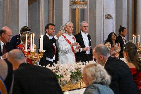 President Macron s Official Visit To Norway - Gala Dinner