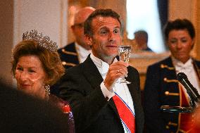 President Macron s Official Visit To Norway - Gala Dinner