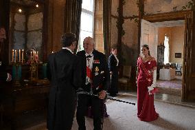 President Macron Visits Norway - Audience Before The Gala Dinner