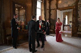 President Macron Visits Norway - Audience Before The Gala Dinner