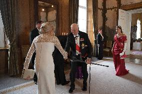 President Macron Visits Norway - Audience Before The Gala Dinner
