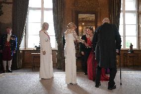 President Macron Visits Norway - Audience Before The Gala Dinner