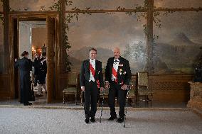 President Macron Visits Norway - Audience Before The Gala Dinner