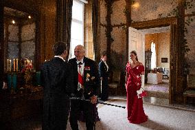 President Macron Visits Norway - Audience Before The Gala Dinner