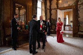 President Macron Visits Norway - Audience Before The Gala Dinner