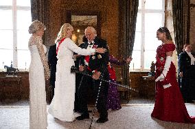 President Macron Visits Norway - Audience Before The Gala Dinner