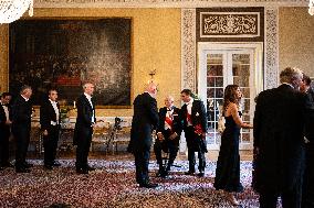President Macron Visits Norway - Audience Before The Gala Dinner