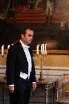 President Macron Visits Norway - Audience Before The Gala Dinner