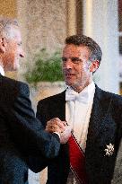 President Macron Visits Norway - Audience Before The Gala Dinner