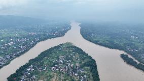 2025 Thrid Flood Peak in Rong'an