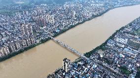 2025 Thrid Flood Peak in Rong'an