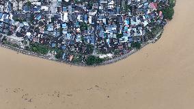 2025 Thrid Flood Peak in Rong'an