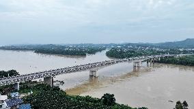 2025 Thrid Flood Peak in Rong'an