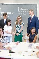 Royals Visit Badia Del Valles