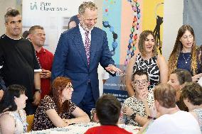 Royals Visit Badia Del Valles