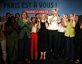 David Belliard First Campaign Meeting For The Municipal Elections - Paris