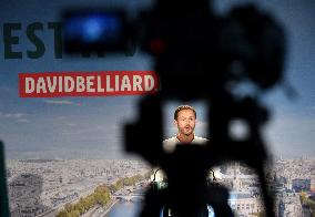 David Belliard First Campaign Meeting For The Municipal Elections - Paris