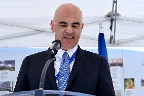 Council Of Europe Event With Alain Berset And Theodoros Rousopoulos - Strasbourg