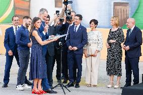 Royals Visit Badia Del Valles