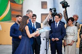 Royals Visit Badia Del Valles