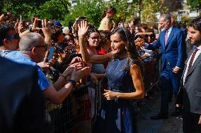 Royals Visit Badia Del Valles