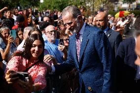 Royals Visit Badia Del Valles