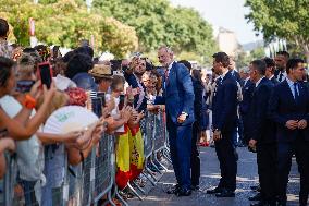 Royals Visit Badia Del Valles