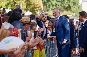 Royals Visit Badia Del Valles