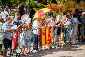 Royals Visit Badia Del Valles