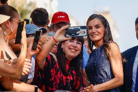 Royals Visit Badia Del Valles