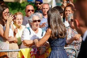 Royals Visit Badia Del Valles