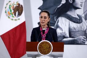 Mexico’s President Claudia Sheinbaum News Conference