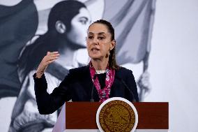 Mexico’s President Claudia Sheinbaum News Conference