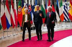Canada EU Summit in Brussels - Belgium