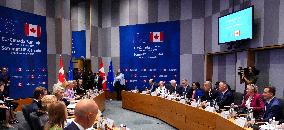 Canada EU Summit in Brussels - Belgium