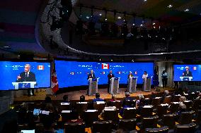 Canada EU Summit in Brussels - Belgium