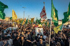 Funeral for Resistance Fighters - Baghdad