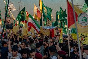 Funeral for Resistance Fighters - Baghdad