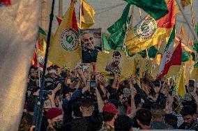 Funeral for Resistance Fighters - Baghdad