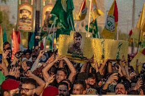 Funeral for Resistance Fighters - Baghdad
