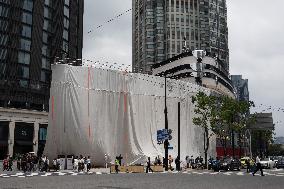 World Largest LV Brand House Construction in Shanghai