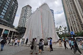 World Largest LV Brand House Construction in Shanghai