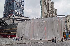 World Largest LV Brand House Construction in Shanghai