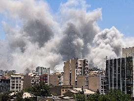 Israeli Strikes in Tehran