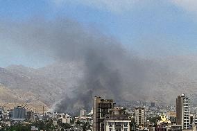 Israeli Strikes in Tehran