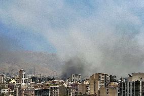 Israeli Strikes in Tehran